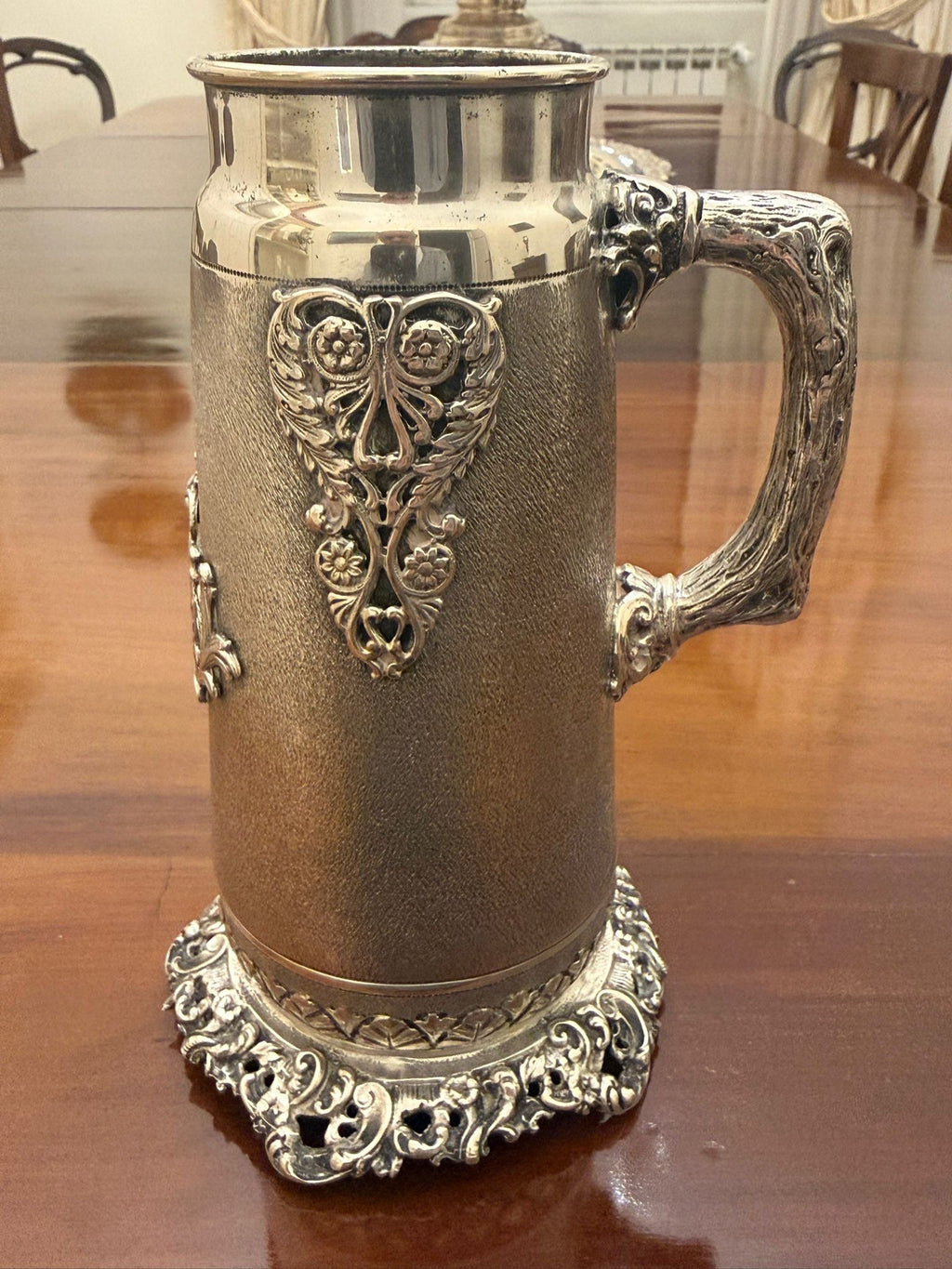 Italian 800 Silver Tankard (731g)