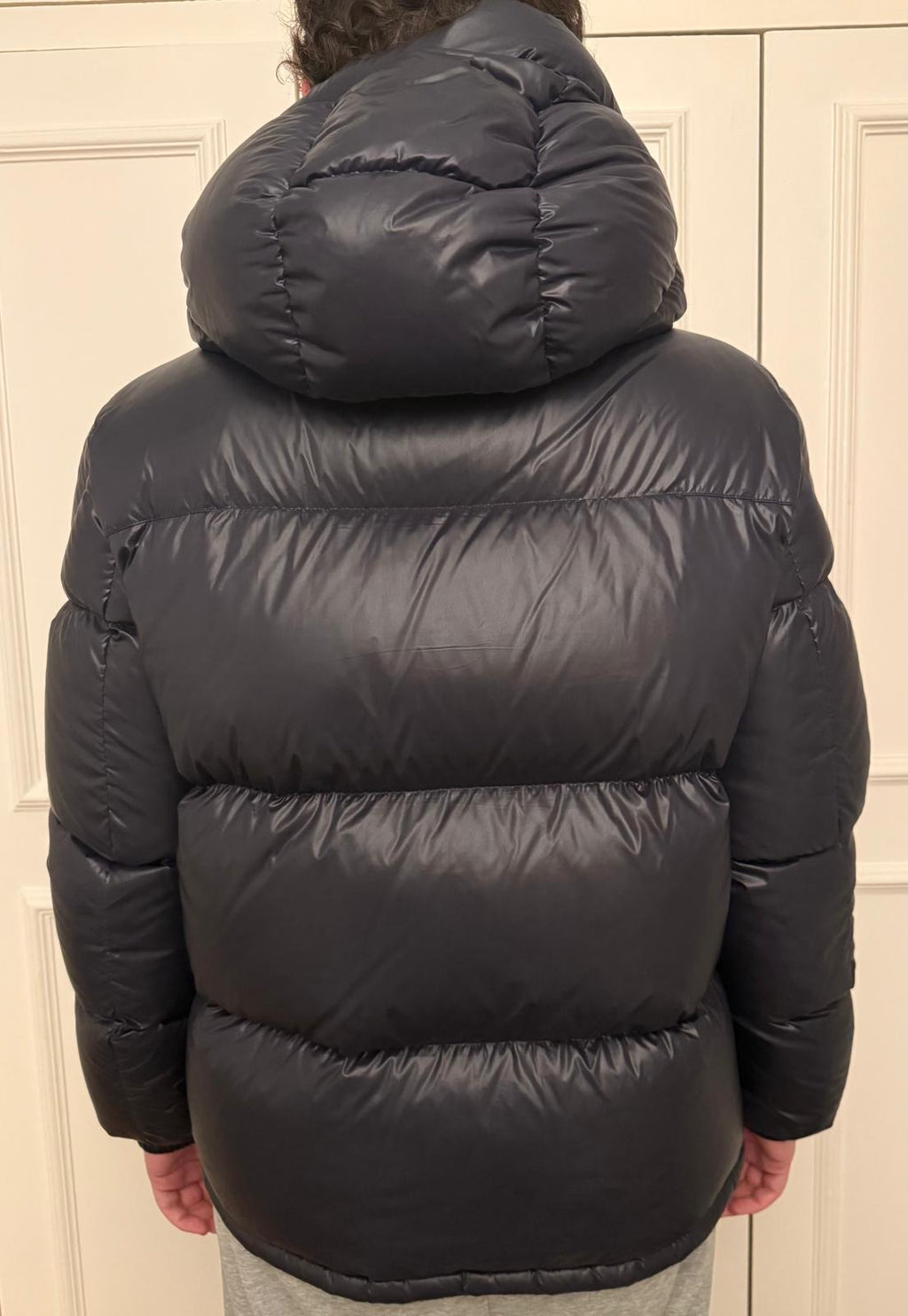 Moncler Montbeliard Blue Down Jacket – Size 5 (XL)