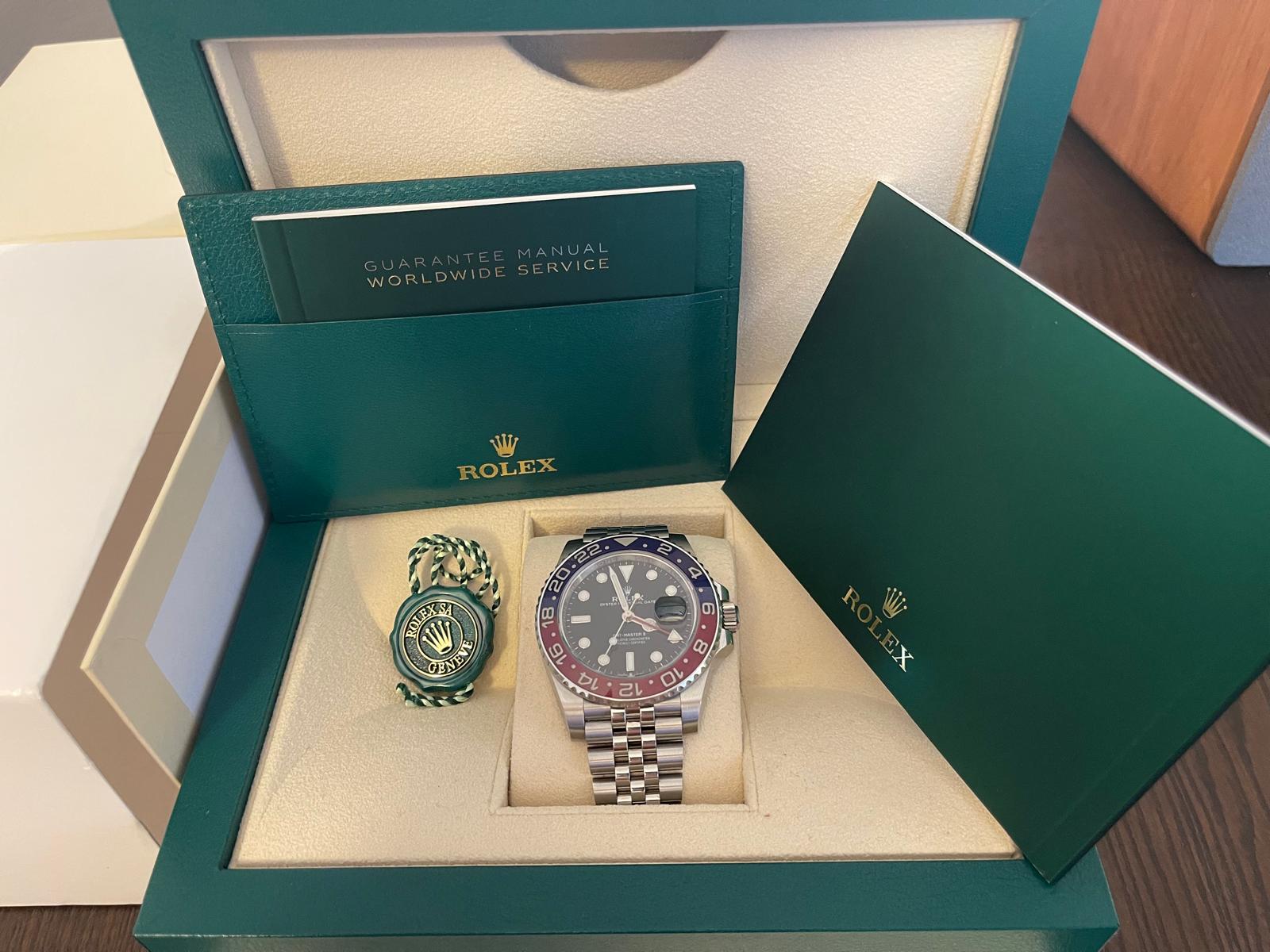 Rolex GMT-Master II “Pepsi” Jubilee