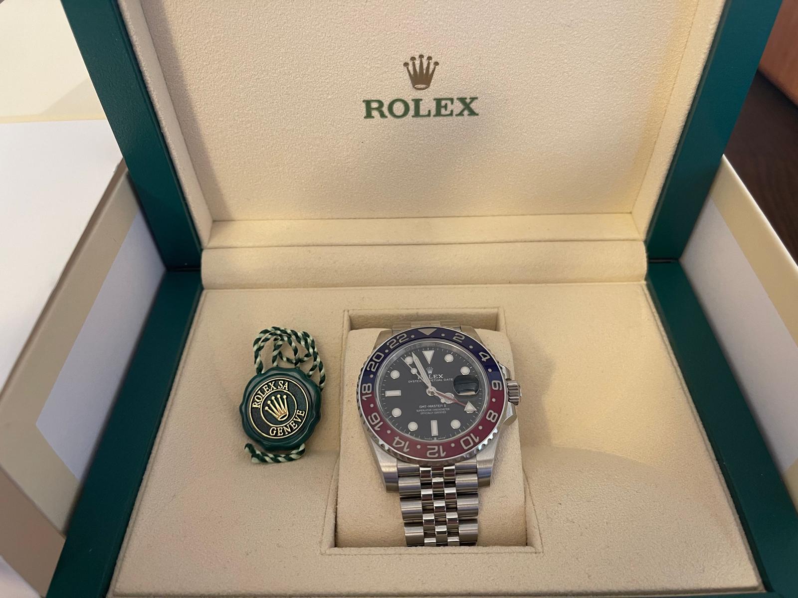 Rolex GMT-Master II “Pepsi” Jubilee