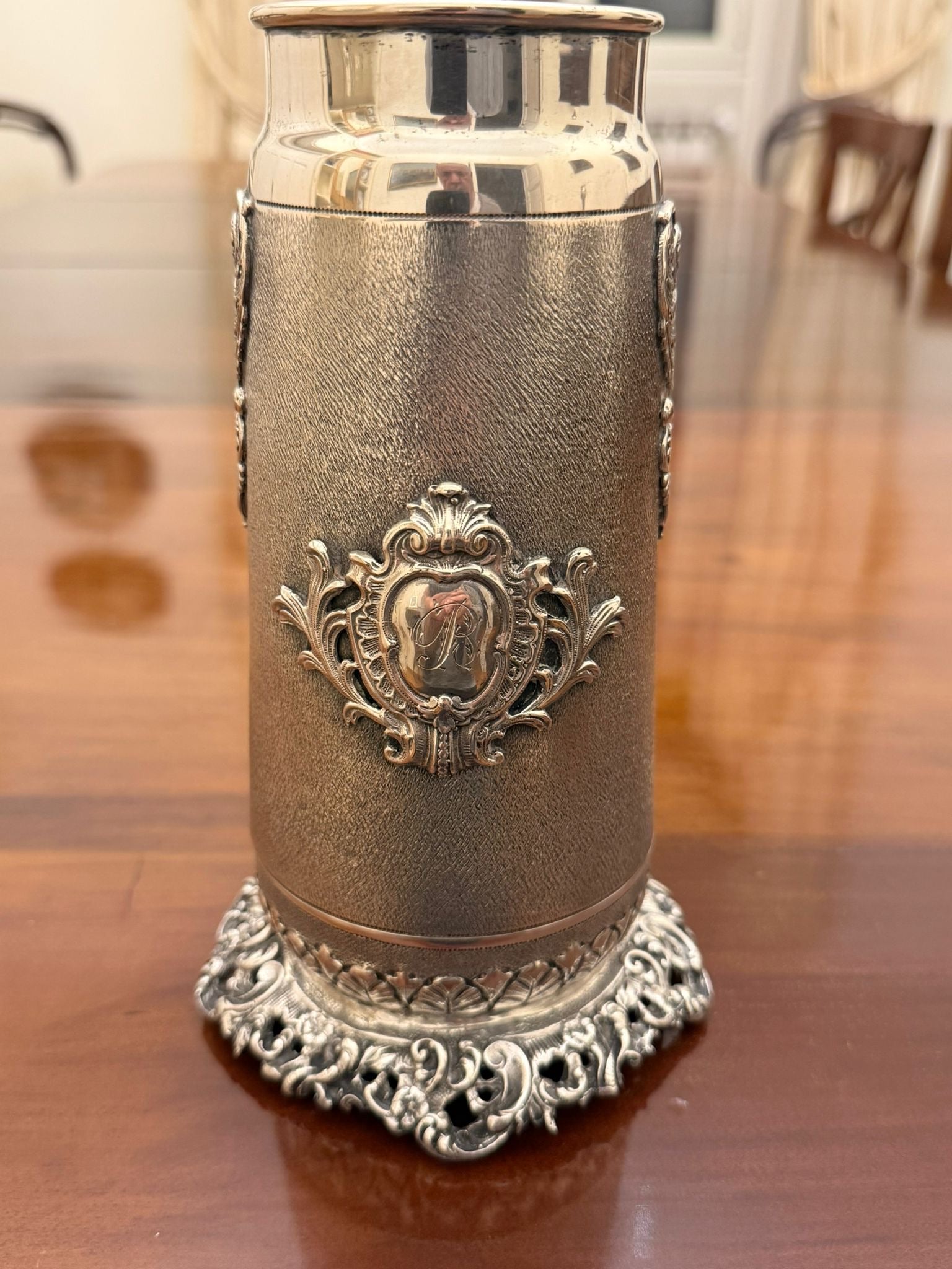 Italian 800 Silver Tankard (731g)