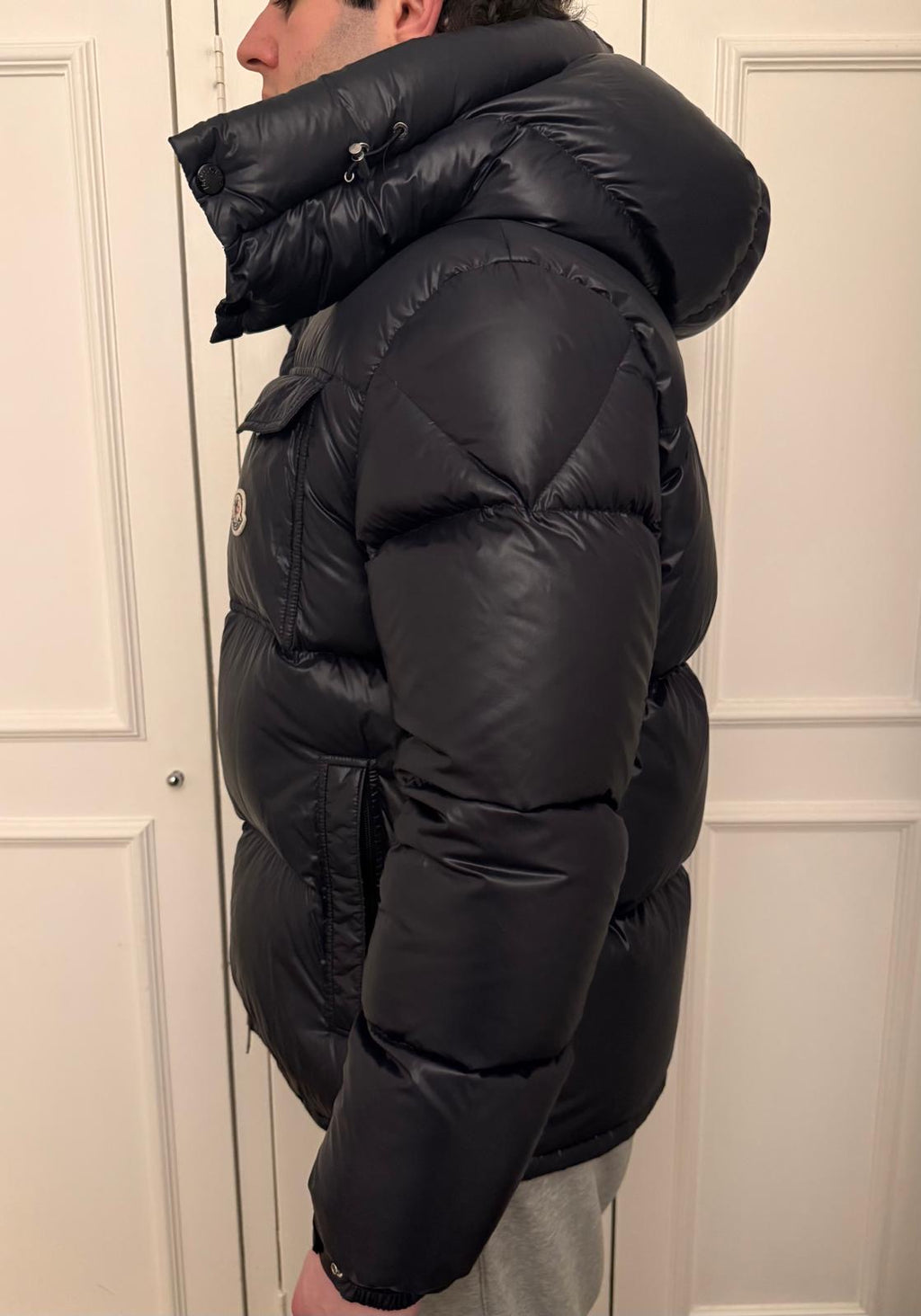 Moncler Montbeliard Blue Down Jacket – Size 5 (XL)