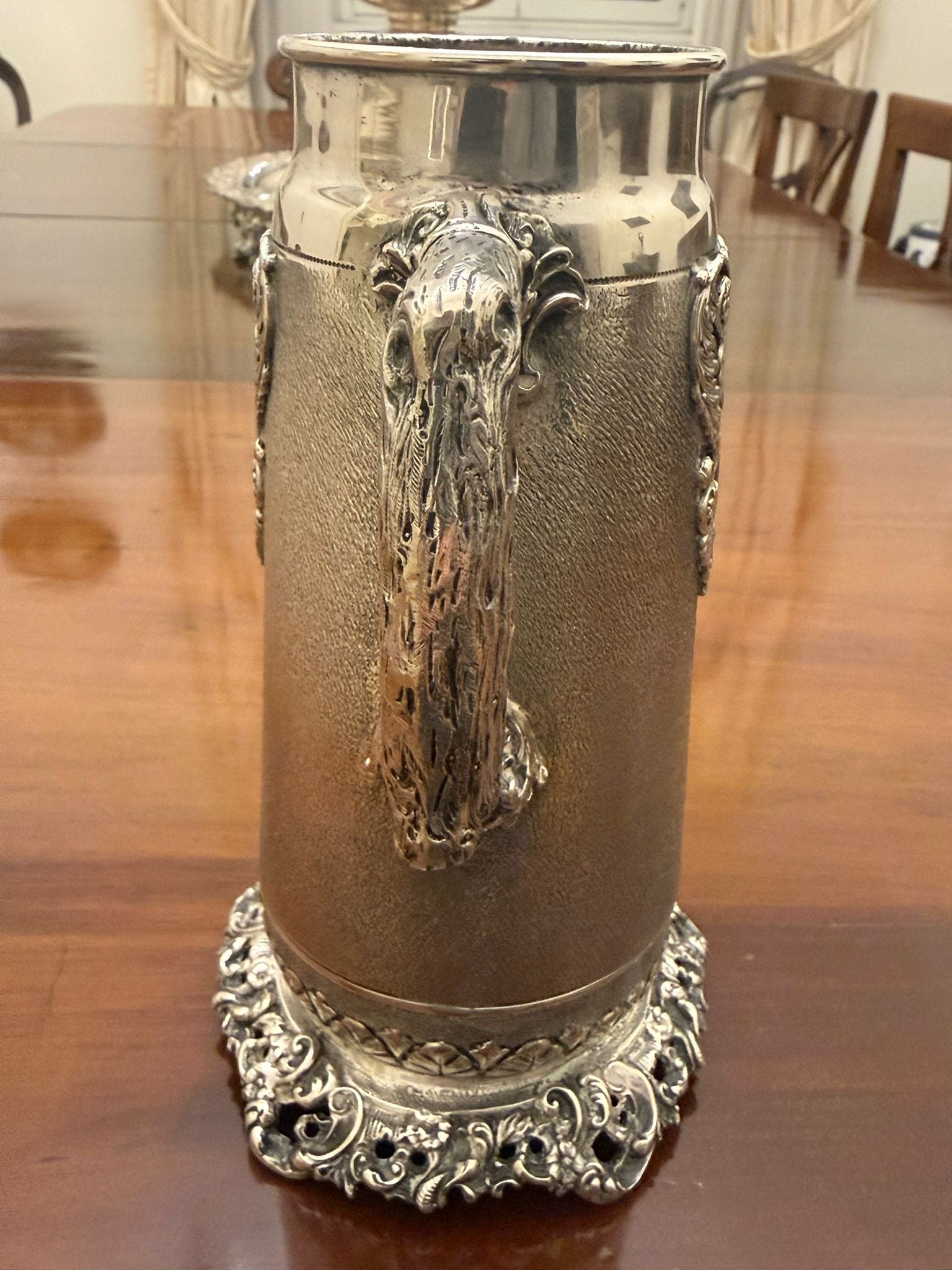 Italian 800 Silver Tankard (731g)