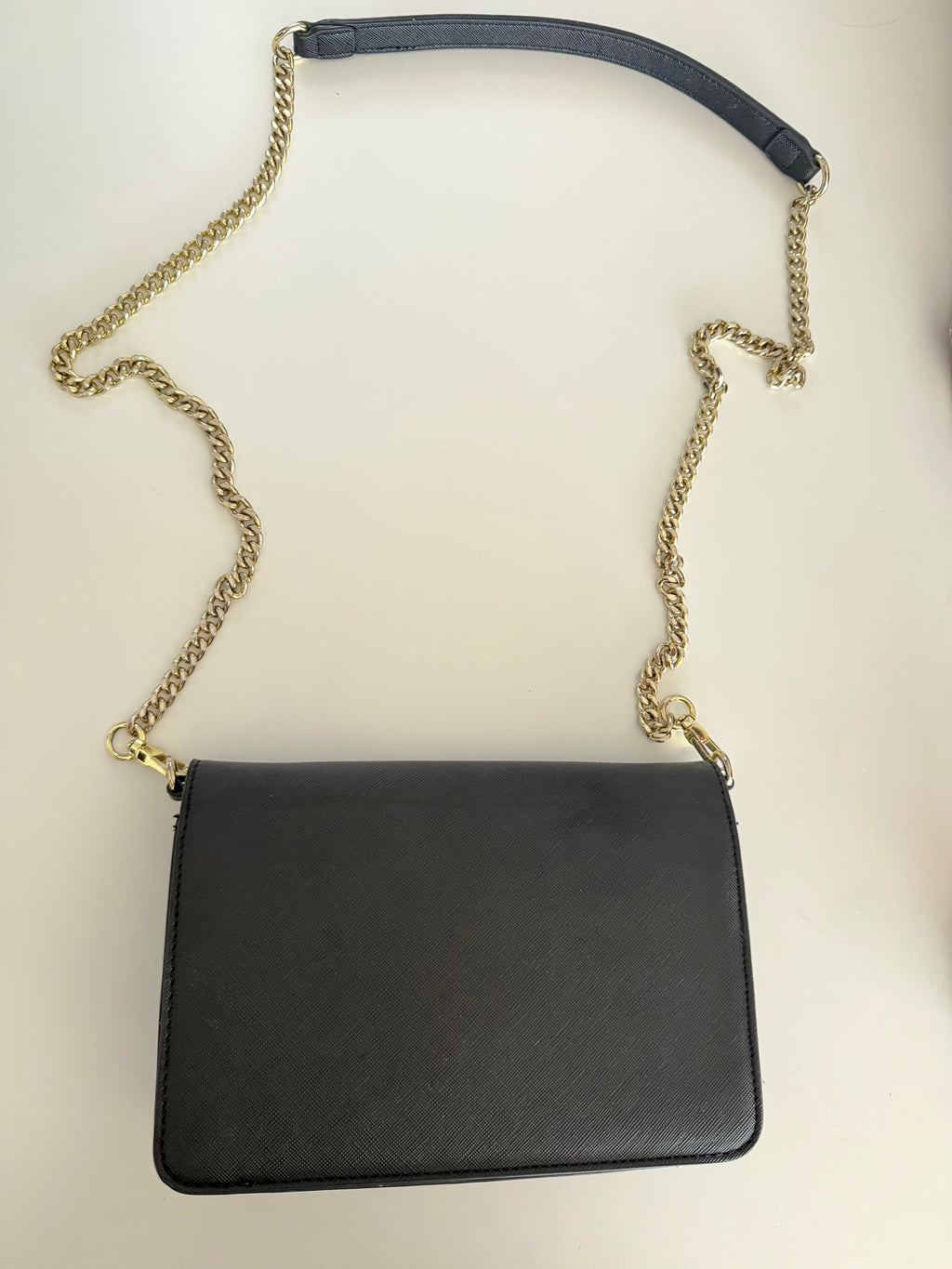 Prada Black Saffiano Leather Crossbody Bag
