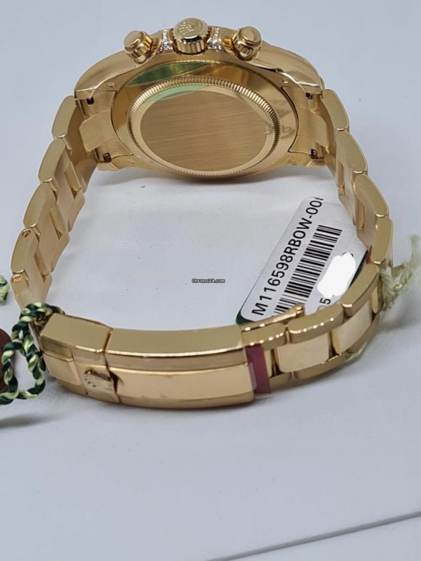 Rolex Daytona Rainbow 116598RBOW Yellow Gold Black Dial (2013)
