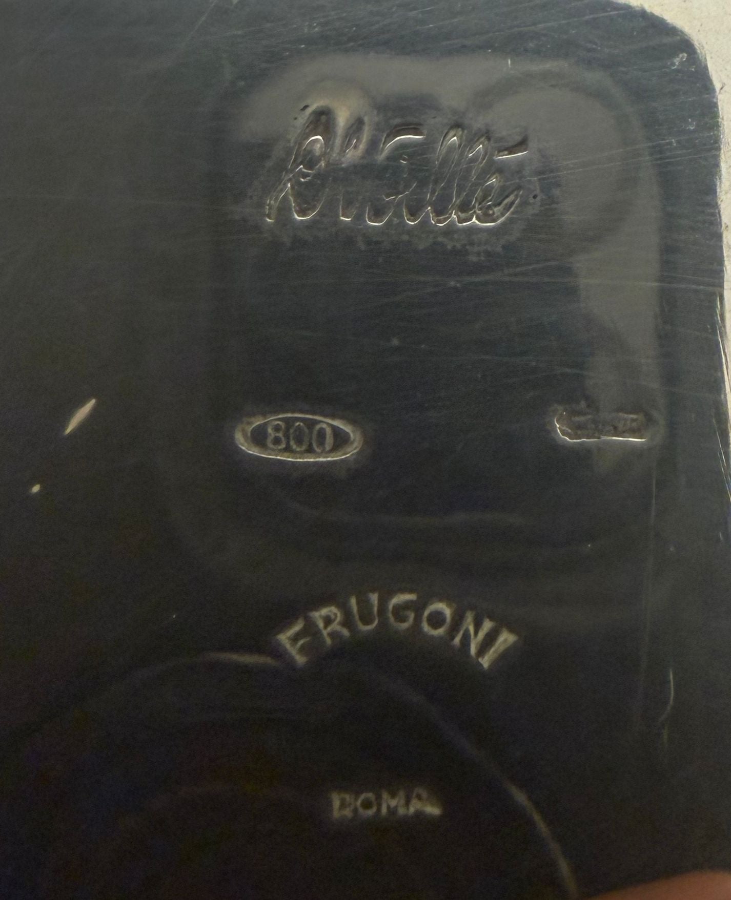 Frugoni Roma 800 Silver Centerpiece (1092g)