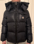 Moncler Montbeliard Blue Down Jacket – Size 5 (XL)