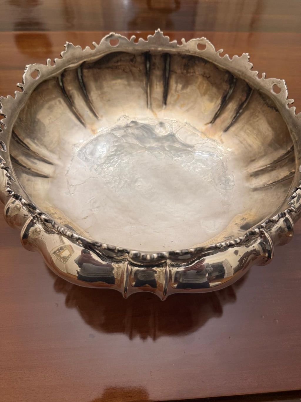 Frugoni Roma 800 Silver Centerpiece (1092g)